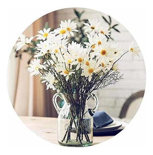 Artfen 10pcs Flores De Margarita Artificial Arreglos Florale 0