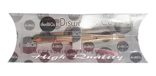 Diswald & Co X6 Perfilador Cejas Pinza Depilar Dorada 1932 1