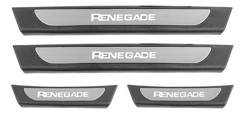 Cubre Zócalo Pisadera Protección Led Jeep Renegade 0