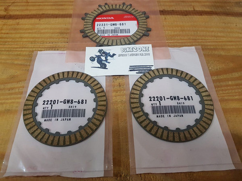 Disco Embrague Original Honda Dax St 70 Ct 70 C90 Econo X3 1