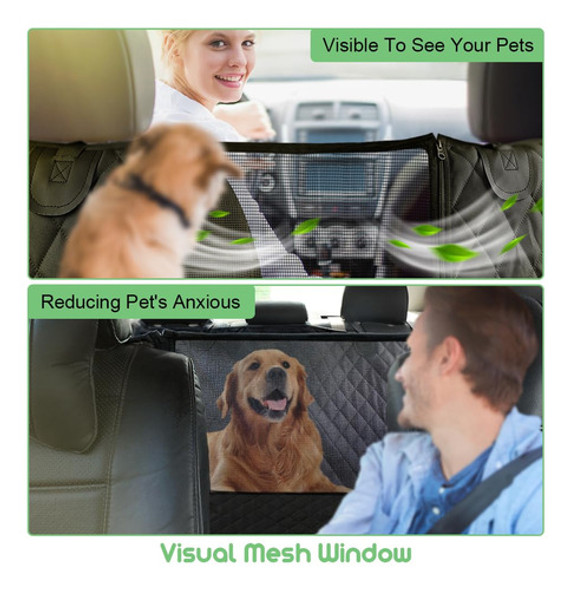 Vailge Fundas De Asiento De Coche Para Perro, 100% Impermeab 1 Vailge Fundas De Asiento De Coche Para Perro, 100% Impermeab 1