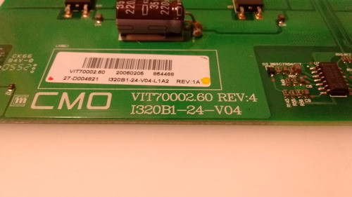 Fuente Inverter Noblex 32lc802 C/gtía Vit70002.60 Rev:4 1