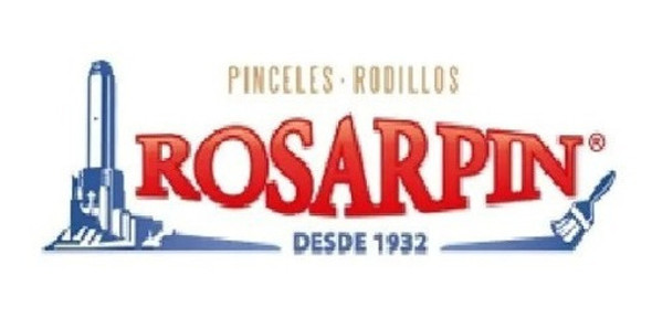 Pincel Nro 25 Rosarpint N. G. Cerda Poliester  Virola 4 1
