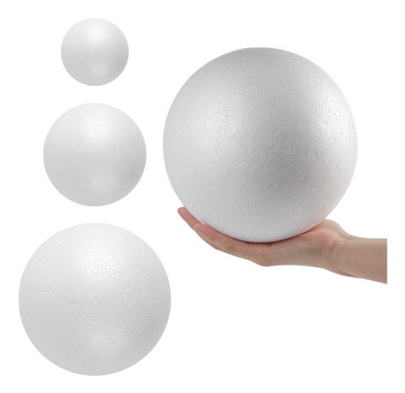 Bolas De Poliestireno Blanco Para Manualidades 0