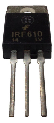 Transistor Irf610 Canal N 200v 2.5amp To-220 X 5 Unidades 0