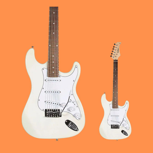 Guitarra Waldman Strato 3 Single St-111 Wh 1