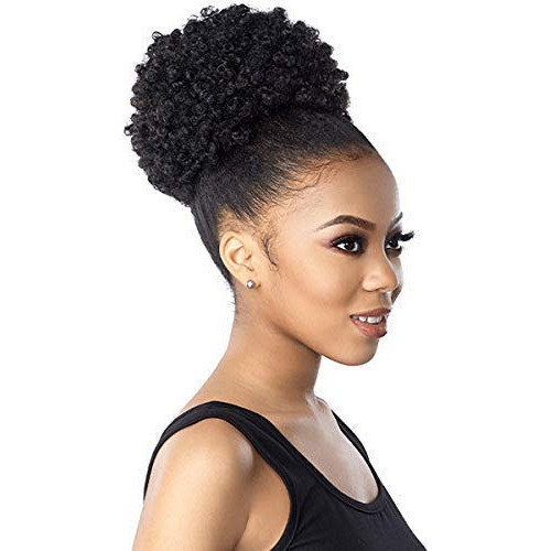 Extensões De Cabelo Sensacionais - Id Afro Puff Large Instan 1