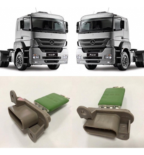 Resistencia Forzador Para Camion Mercedes Benz Axor 4 Pines 1