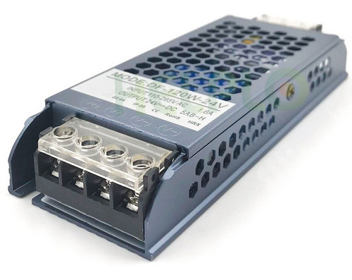 Mini Fonte Chaveada Slim 24v 5a 120w 110/220 Automático 0