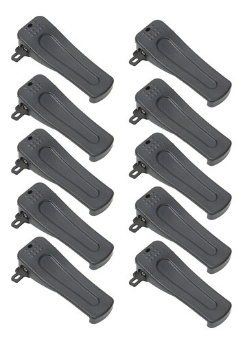 10 Unidades De Rádio, Clipe De Cinto De Reposição, Walkie Bi 1