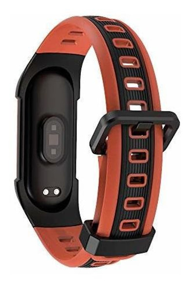 Correa Deportiva De Repuesto Para Xiaomi Mi Band 5 Naranja 1 Correa Deportiva De Repuesto Para Xiaomi Mi Band 5 Naranja 1