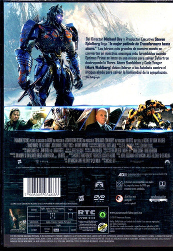 Transformers El Último Caballero - Nuevo Orig. Cerr. - Mcbmi 1