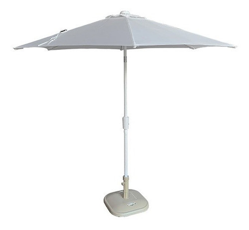 Sombrilla En Aluminio Jardín Redonda 2.5 M Calidad Premium. 0