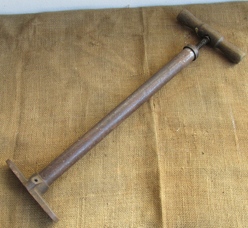 Muy Antiguo Inflador De Ruedas Manual Ford T, A Restaurar 1
