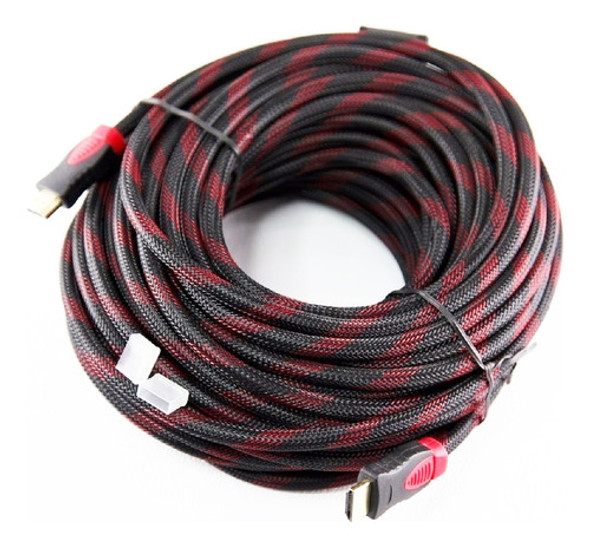 Cable Hdmi A Hdmi Mallado 20 Mts 1080p Full Hd 1080p Tv Led 1 Cable Hdmi A Hdmi Mallado 20 Mts 1080p Full Hd 1080p Tv Led 1