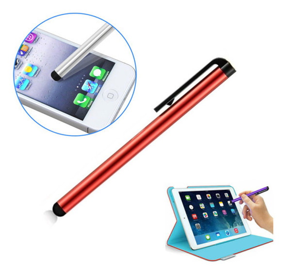 Lapiz Tactil Spen Metalizado Touch Para Celulares Tablets 0