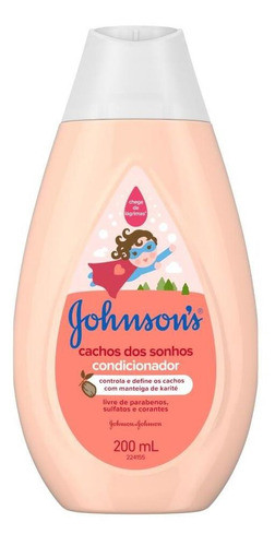Kit Com 3 Condicionador Johnsons Cachos Dos Sonhos 200 Ml 1