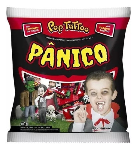 Pirulito Pop Tattoo Tatuagem De Língua 400g Escolha O Sabor 0