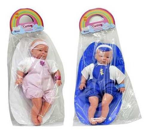 Muñeco Bebe Grande Nene Nena 45 Cm Cariñito 0