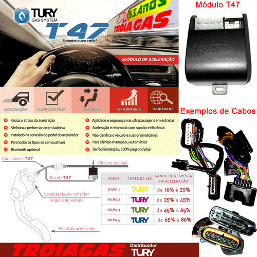 Variador De Aceleradort47 X Chevrolet Gm Plug&play Tury Gas 1