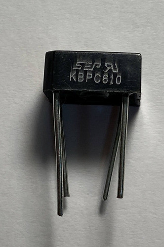Kbpc610 Puente Diodo Rectificador 1000v 6a 1