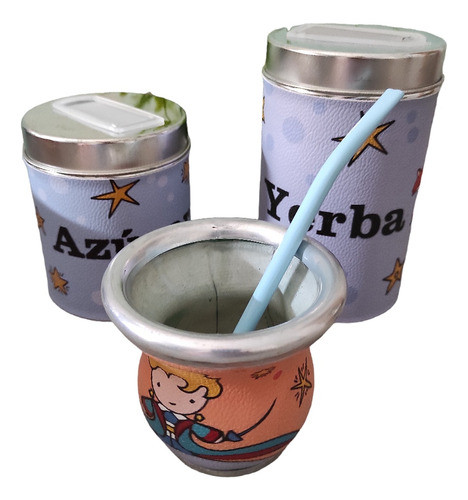 Set De Yerbera, Azucarero Y Mate. Kit Matero 0