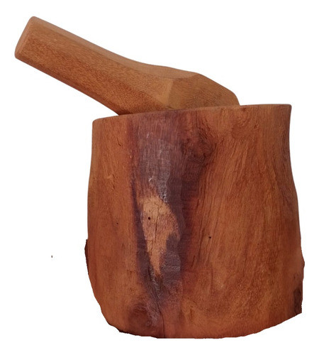 Pilão De Madeira Grande 1