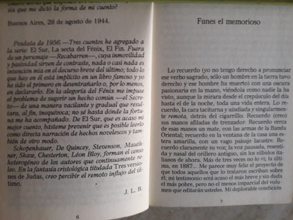 Libro De Borges,  Artificios , 5°edicion 1