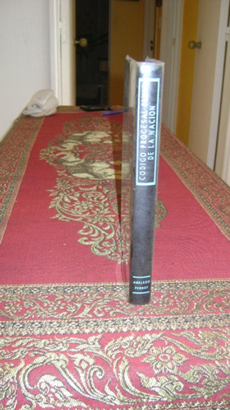 Codigo Procesal Penal De La Nacion Abeledo Perrot Serie67.10 1