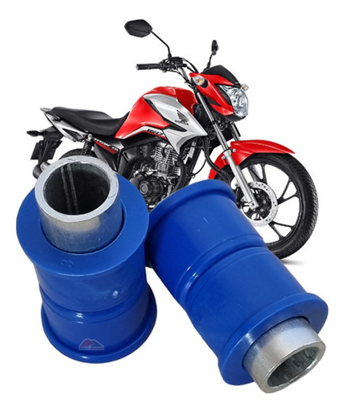 Bucha Quadro Elástico Balança Tratto Honda Cg 150 Fan Titan 0