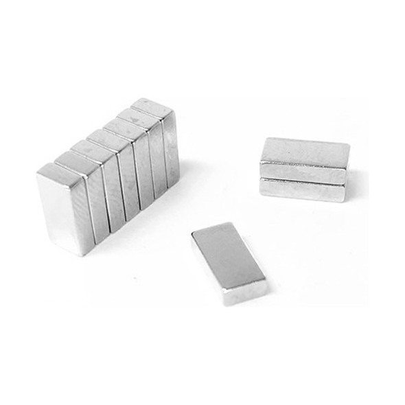 Ímã Neodímio 8x4x2 Mm N35 20 Unidades 0