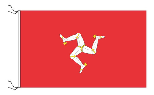 Bandera De Isla De Man 30x45 Cm Hacemos De Todos Los Países 0