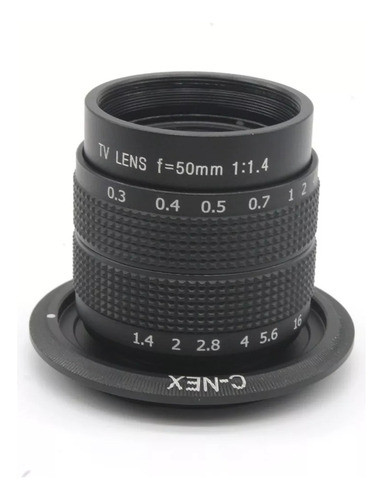 Lente Sony Alpha 50mm F1.4 Nex-6 A6300 A5000 A6000 A7r A7 1