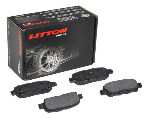Pastilla Freno Litton Tras Nissan Tiida Koleos Xtrail Infini 0