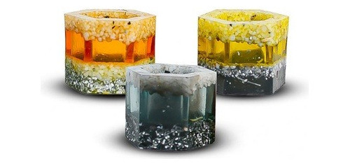 Orgonite Maceta Mini Hexagonal 0