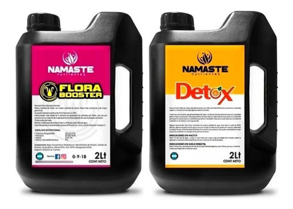 Namaste Flora Booster 2 L Con Lavado De Raices Detox 2 L 0 Namaste Flora Booster 2 L Con Lavado De Raices Detox 2 L 0
