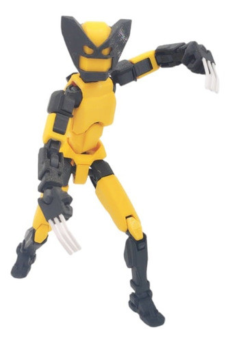 Figura Simil Wolverine Articulada Dummy 13 Altura 20 Cm 0