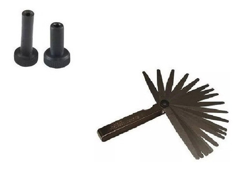 Kit Regulador De Válvulas + Calibre De Folga 20 Laminas 0