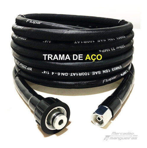 Mangueira Aço 6m. Lavadora Pressão Wap Atacama Smart (mod.02 0