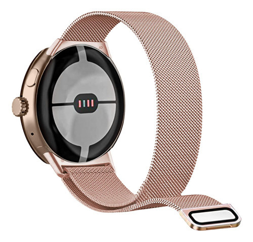 Malla Metalica Ajustable Compatible Con Google Pixel Watch 0