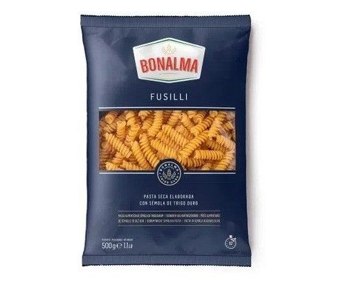 Bonalma Pasta Fusilli X3 Unidades 0
