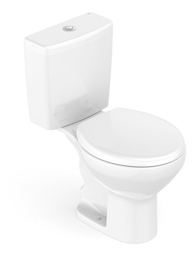 Kit Vaso Sanitário Com Caixa Acoplada E Assento Soft Wt 0