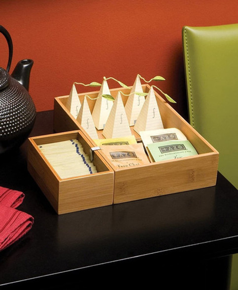 Organizadores De Madera, 5 Piezas (bambu) 1