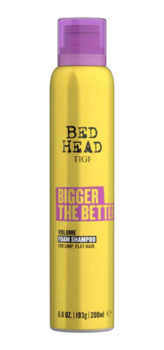 Shampoo En Espuma Voluminizador Tigi Bigger The Better 200ml 0