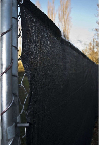 Rollo Media Sombra Reforzada Al 80% 2,1x50mts Negra 1