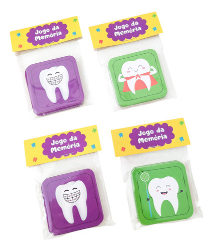20 Jogo Da Memória Dentinhos Dentista Odontopediatria Dente 0