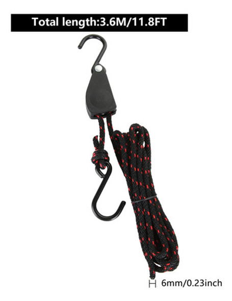 Dajave Paquete De 4 Amarres De Cuerda Para Kayak, Cuerda De. 1