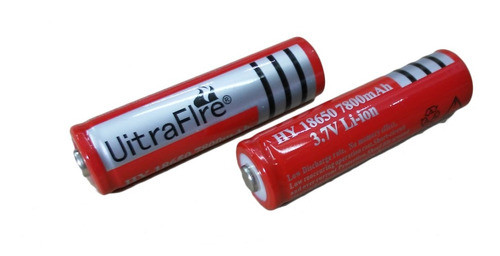 Pila Batería Recargable 18650 7800 Mah 3.7v Para Linterna 0