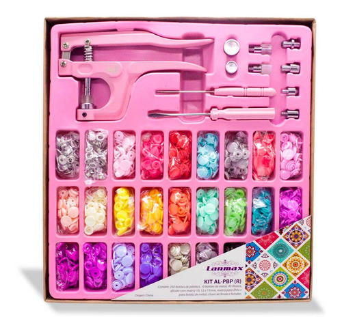 Kit De Alicate 3 Em 1 Para Pregar Botão, Pressão E Ilhós 0