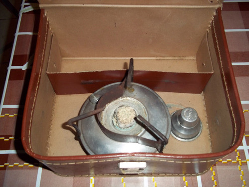 Calentador De Alcohol,con Estuche!!único!! Colección!!! 1